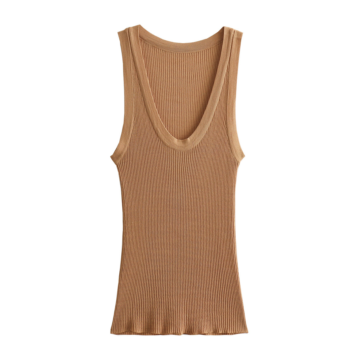 Women's Sleeveless Sweaters & Cardigans Streetwear Solid Color display picture 1