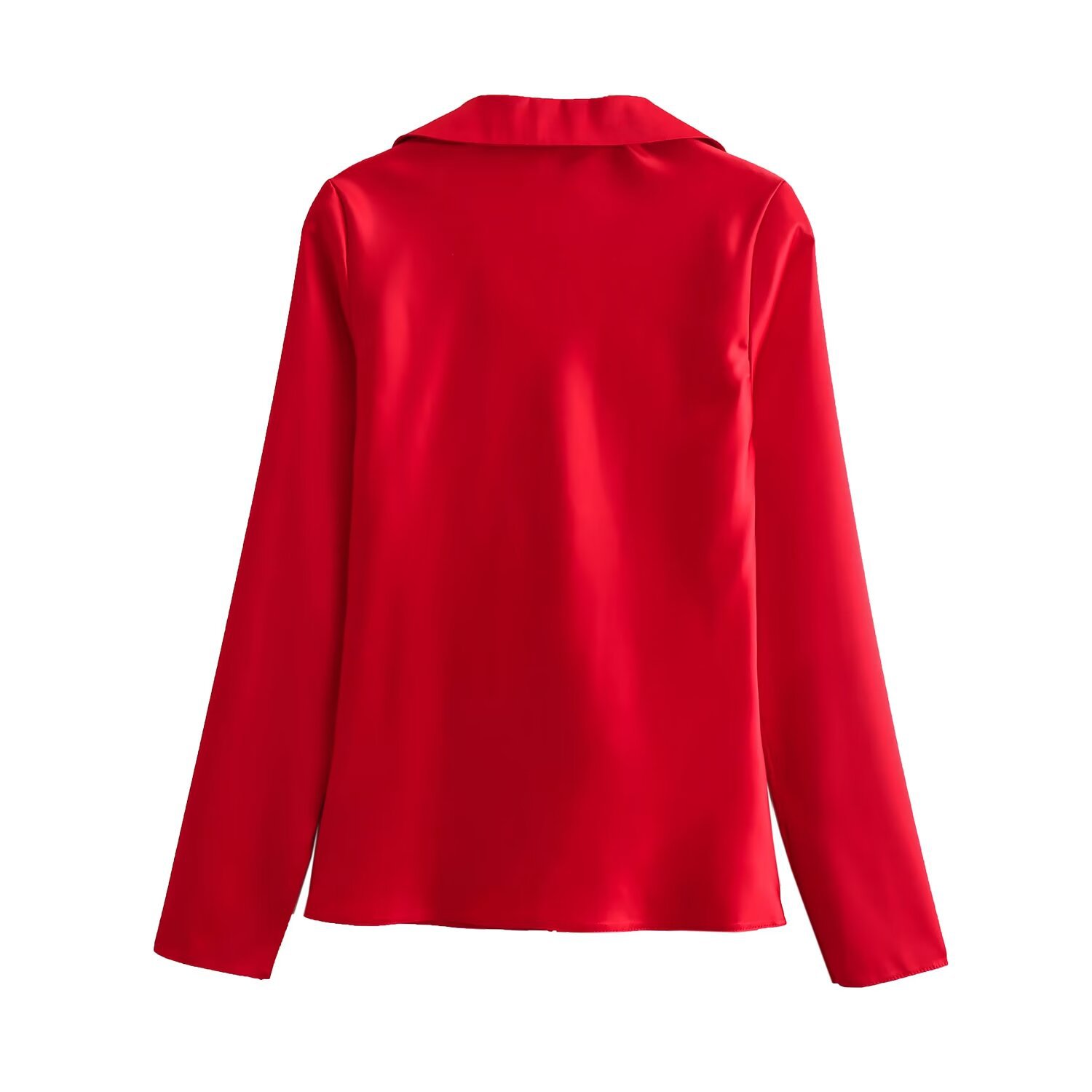 Women's Blouse Long Sleeve Blouses Streetwear Solid Color display picture 5