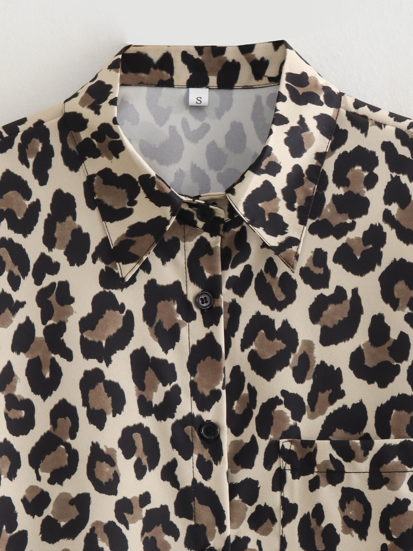 Ferien Täglich Frau Strassenmode Leopard Polyester Drucken Hosen-Sets Hosen-Sets display picture 7