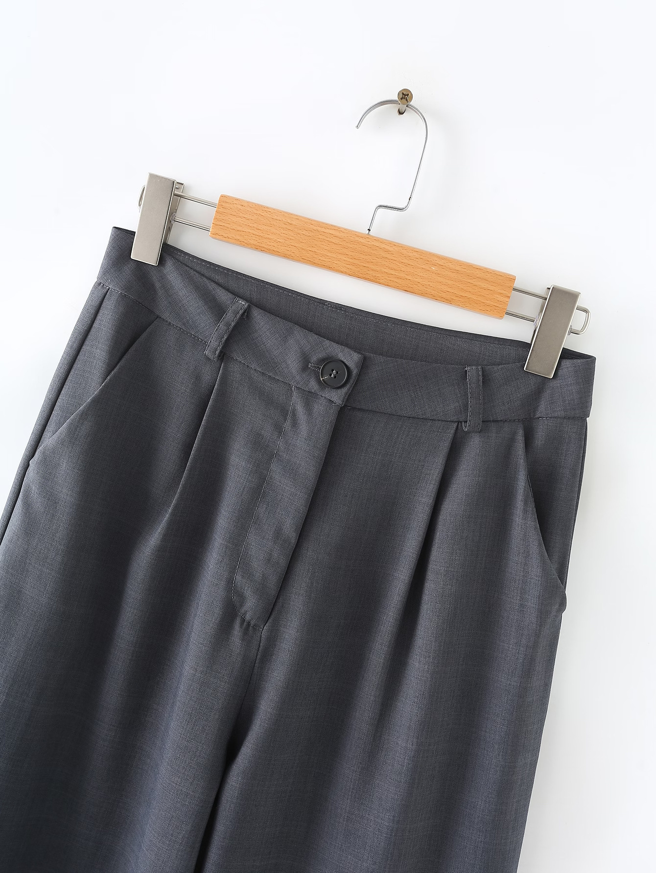 Täglich Frau Strassenmode Einfarbig Polyester Hosen-Sets Hosen-Sets display picture 18