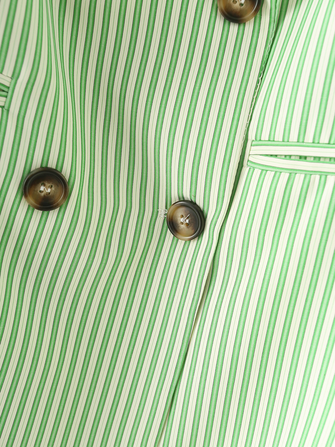 Women's Long Sleeve Blazers Button Streetwear Stripe display picture 5