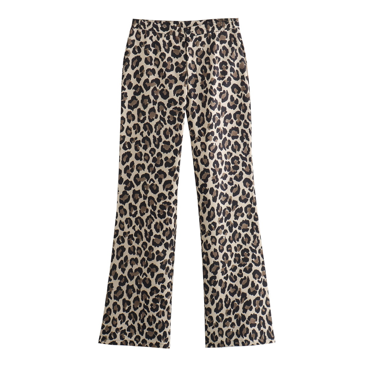 Ferien Täglich Frau Strassenmode Leopard Polyester Drucken Hosen-Sets Hosen-Sets display picture 15