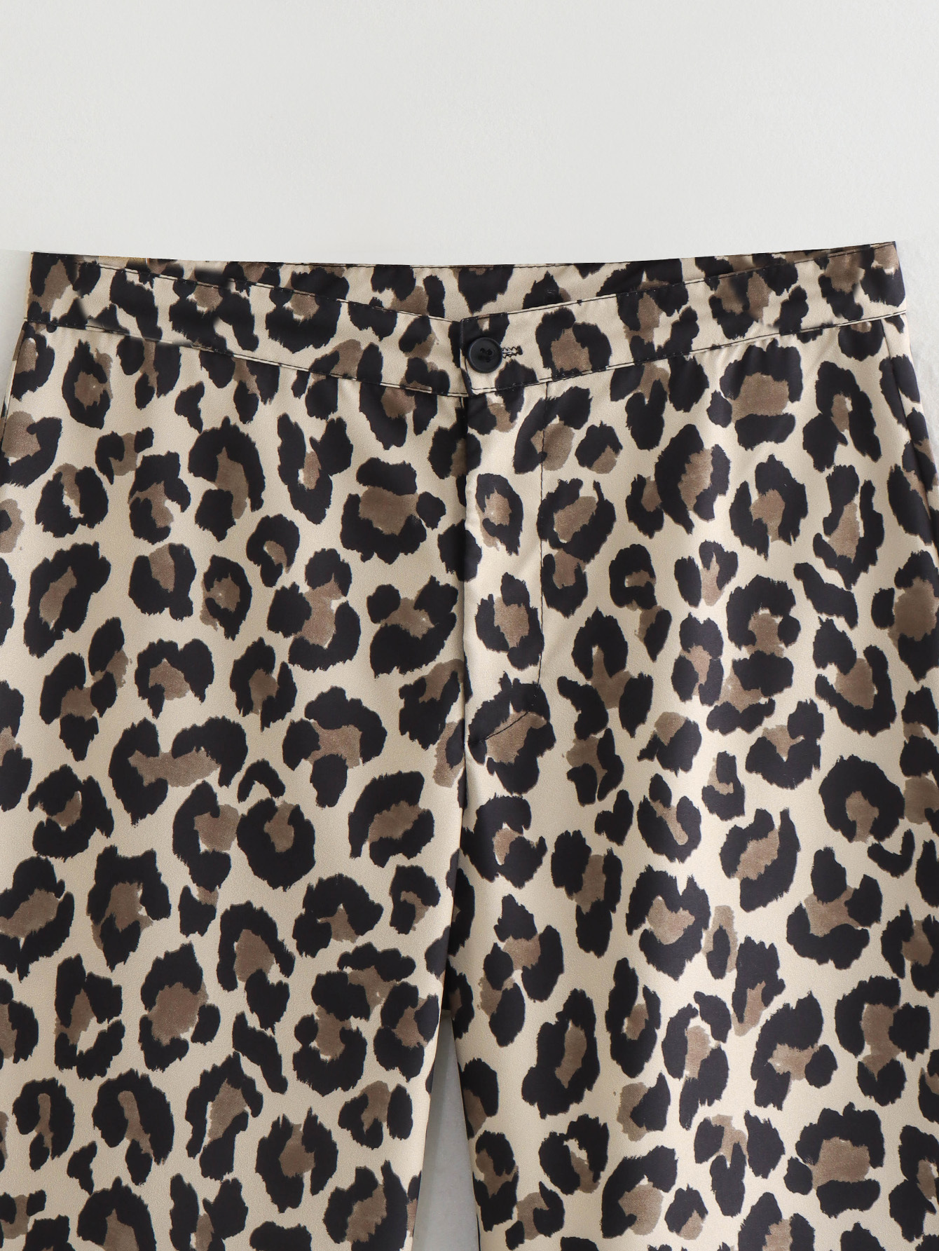 Ferien Täglich Frau Strassenmode Leopard Polyester Drucken Hosen-Sets Hosen-Sets display picture 16