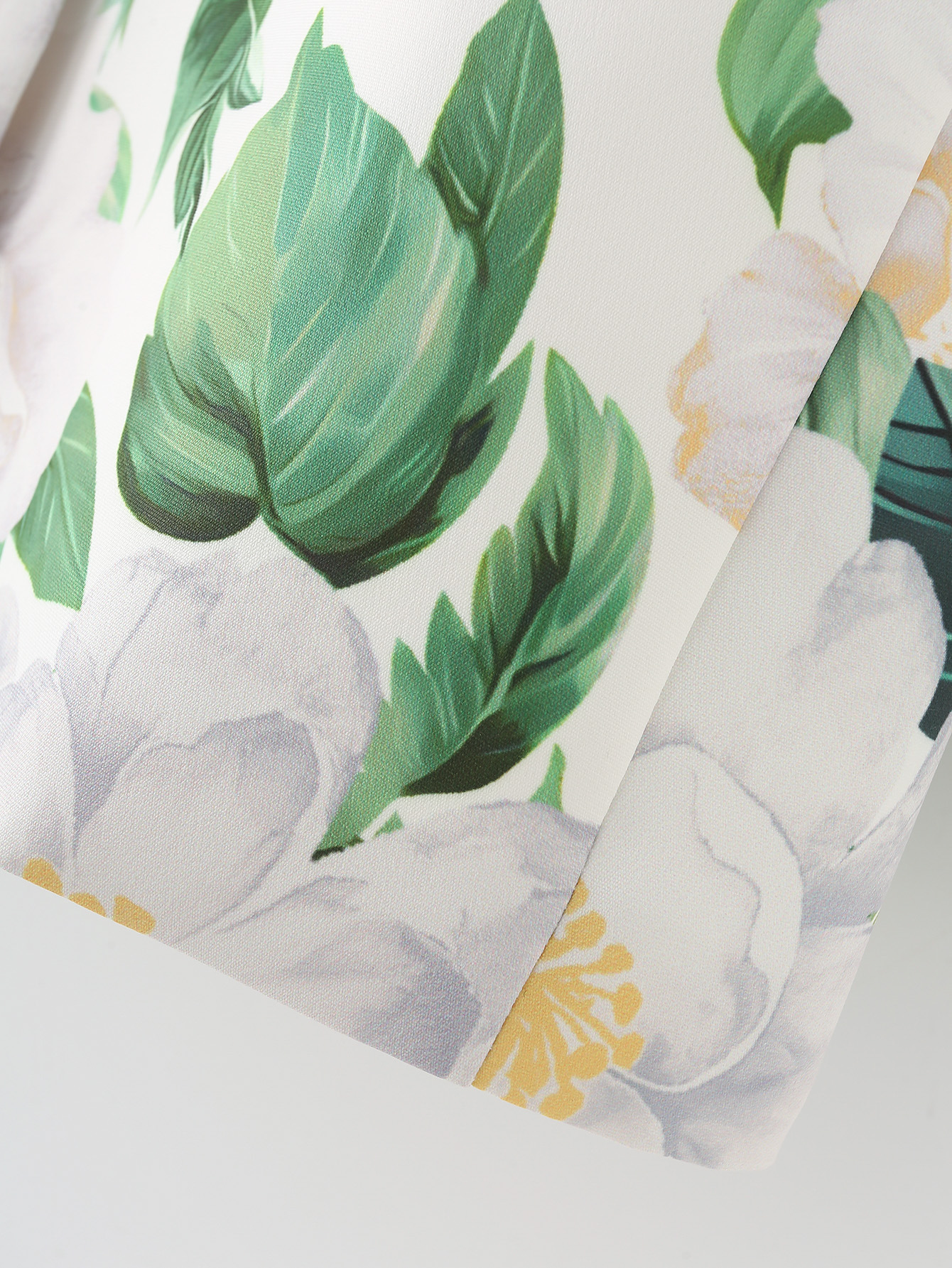 Women's Long Sleeve Blazers Printing Pocket Streetwear Leaves Flower display picture 10