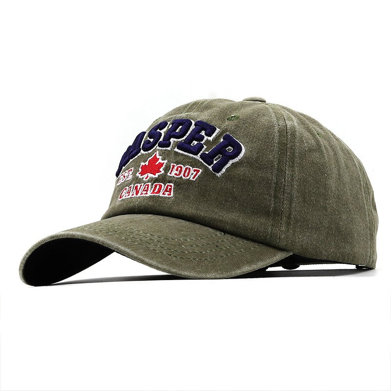 Unisexo Casual Hip Hop Viajar Diariamente Letra Parche Aleros Curvos Gorra De Beisbol display picture 5