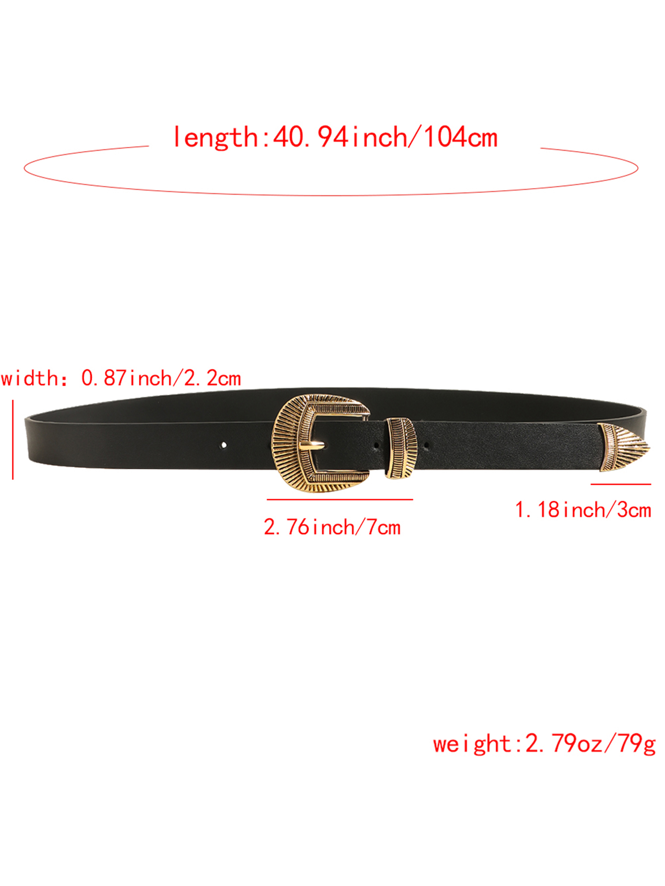 Casual Elegant Simple Style Solid Color Pu Leather Alloy Metal Button Women's Leather Belts display picture 2