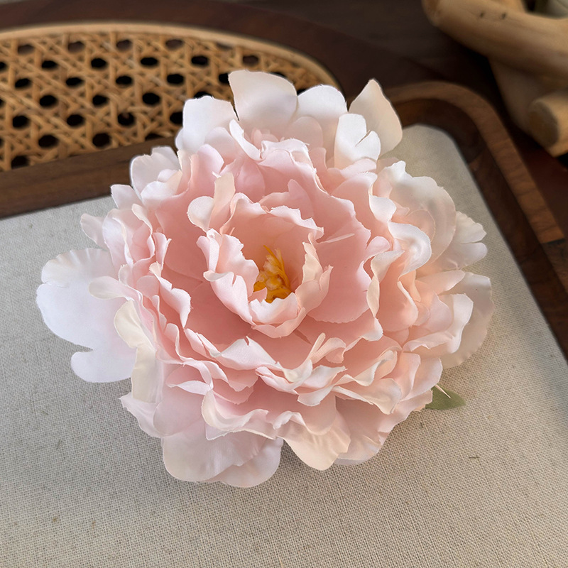 Mujeres Elegante Romántico Pastoral Flor Tela Garras De Pelo display picture 3