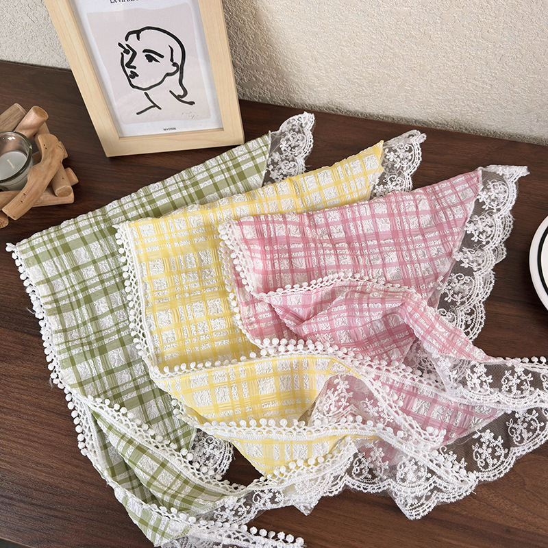 Women's Elegant Ethnic Style Pastoral Plaid Cloth Lace 1 Piece display picture 3