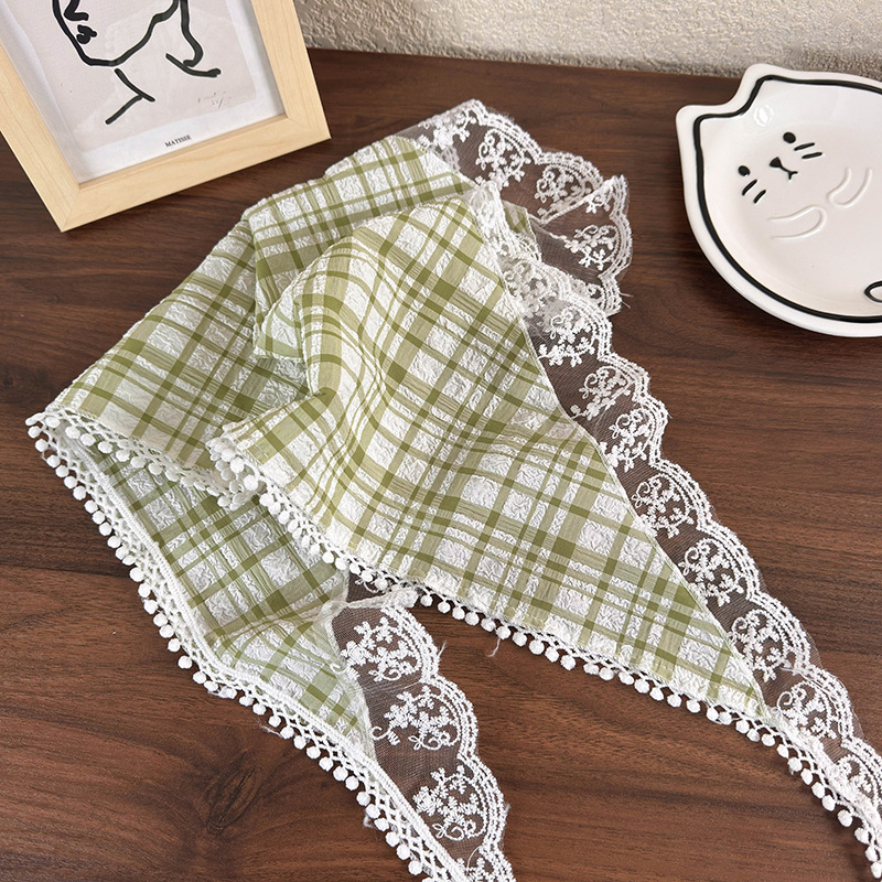 Women's Elegant Ethnic Style Pastoral Plaid Cloth Lace 1 Piece display picture 11