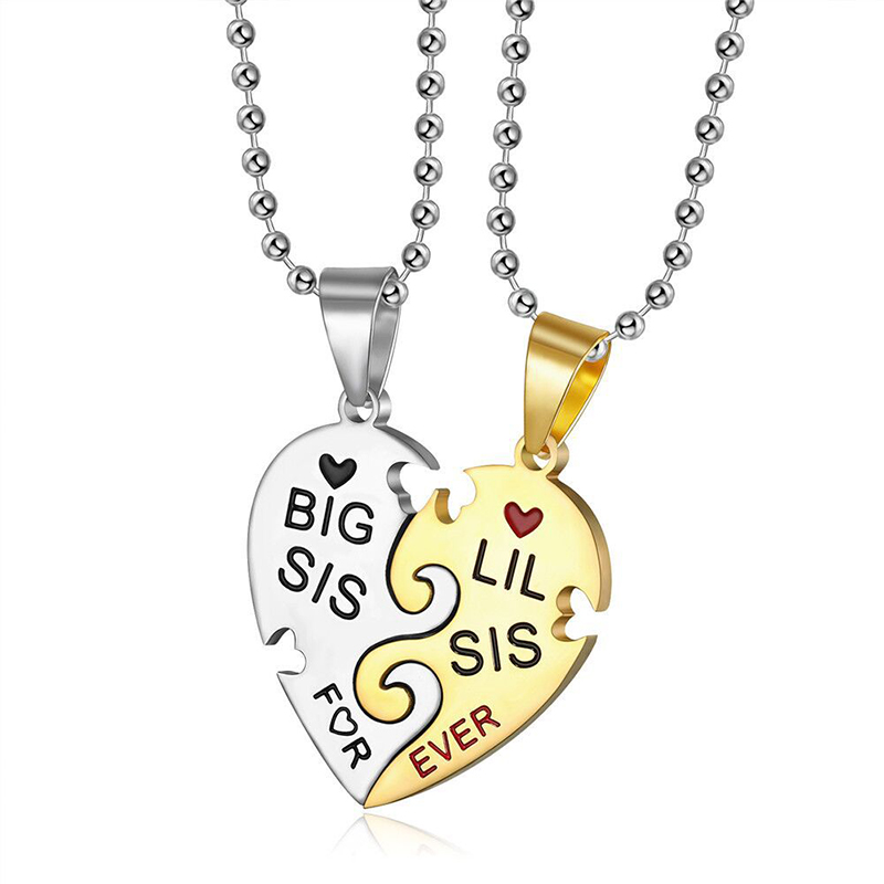 304 Stainless Steel Simple Style Classic Style Letter Pendant Necklace display picture 5