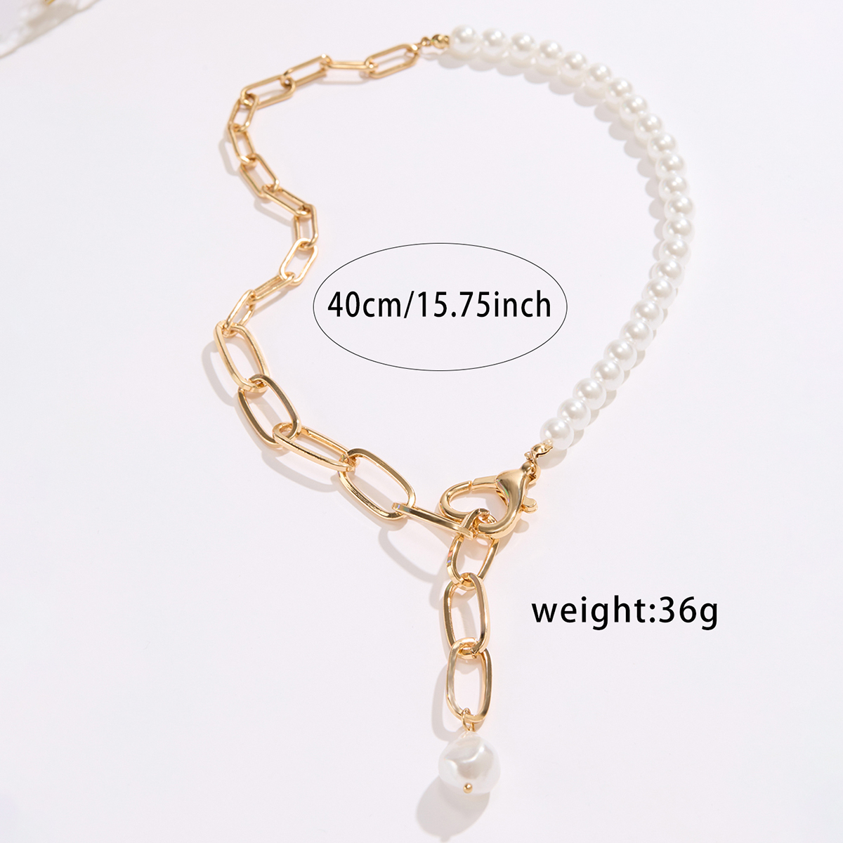 Elegant Exaggerated Novelty Irregular Heart Shape Resin Copper Beaded Women's Pendant Necklace display picture 4