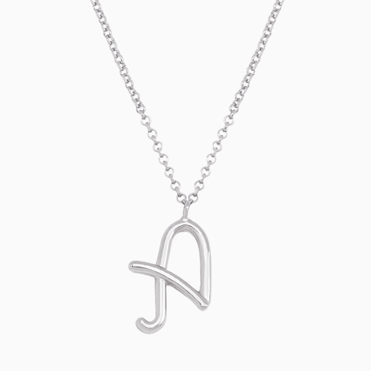 Simple Style Classic Style Letter Imitation Pearl Alloy Irregular Women's Pendant Necklace display picture 30