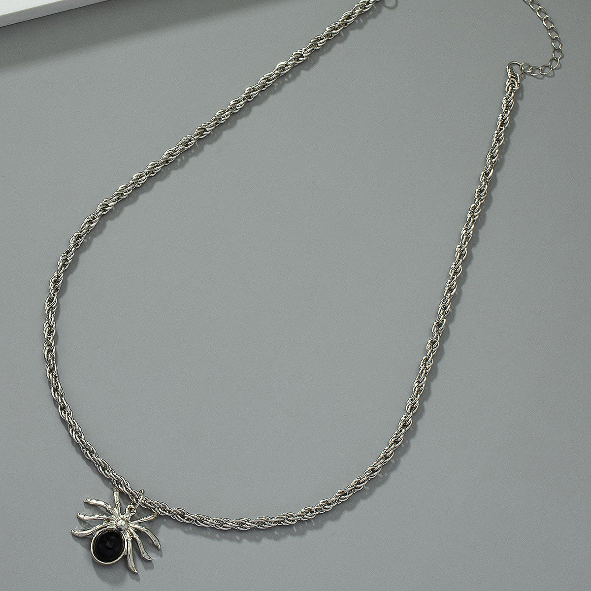 Hip-Hop Retro Spider Alloy Women's Pendant Necklace display picture 3