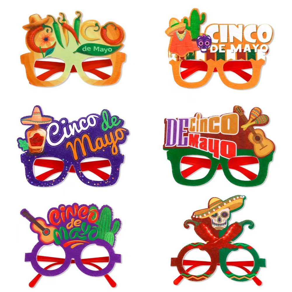 Mexican Independence Day Mardi Gras Letter Fruit Plastic Holiday Party Decorative Props display picture 8