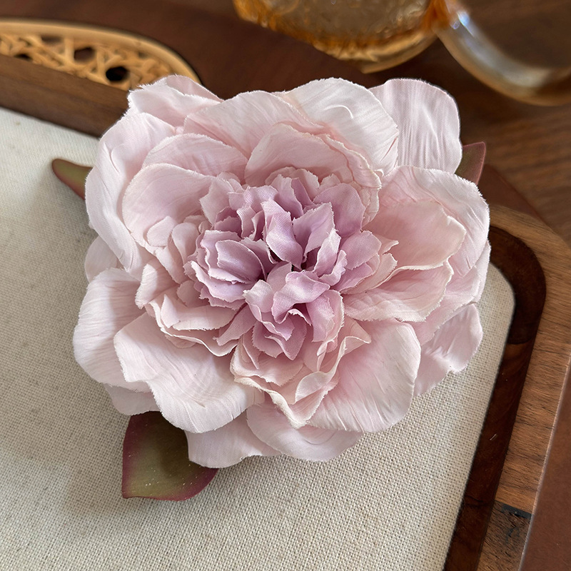 Women's Elegant Glam Flower Cloth Flowers Hair Clip display picture 1