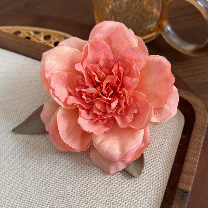Women's Elegant Glam Flower Cloth Flowers Hair Clip display picture 7
