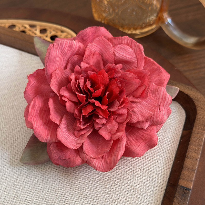Women's Elegant Glam Flower Cloth Flowers Hair Clip display picture 5