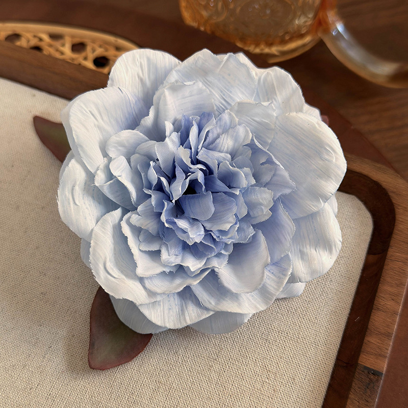 Women's Elegant Glam Flower Cloth Flowers Hair Clip display picture 8