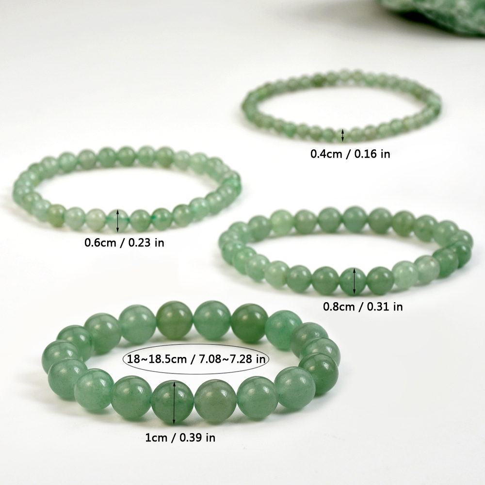 Casual Solid Color Solid Color Artificial Gemstones Beaded Women's Bracelets display picture 3