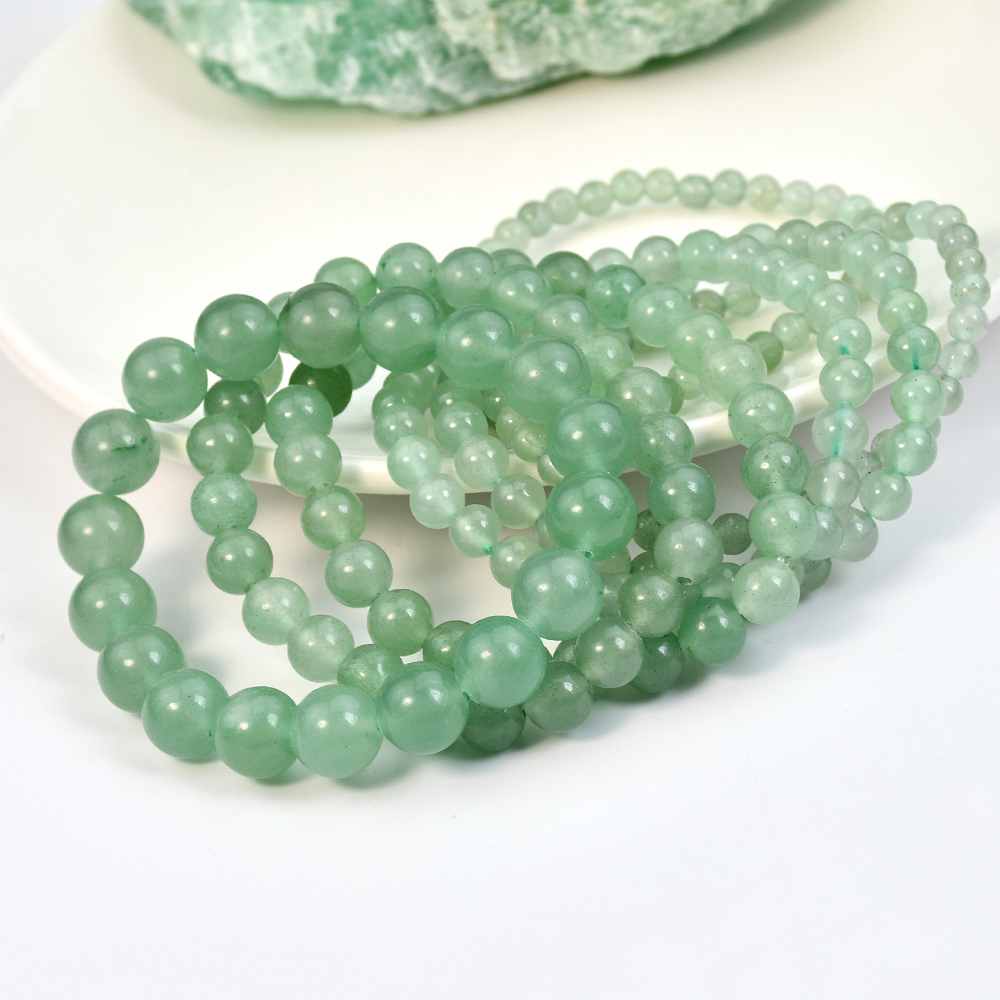 Casual Solid Color Solid Color Artificial Gemstones Beaded Women's Bracelets display picture 5