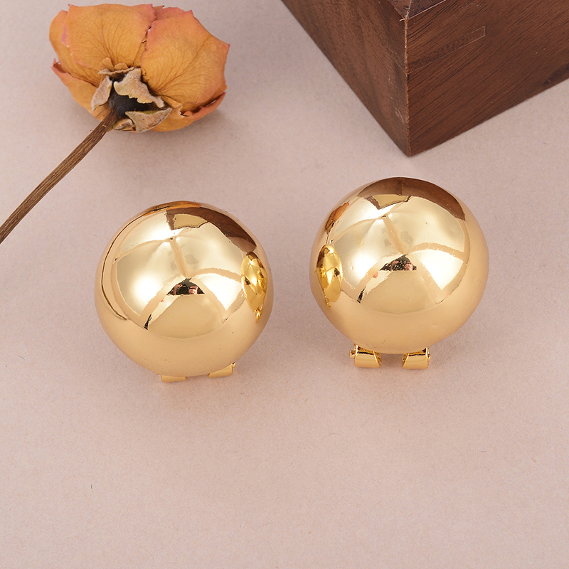 1 Pair Simple Style Classic Style Irregular Water Droplets Inlay Alloy Copper Pearl Ear Studs display picture 73