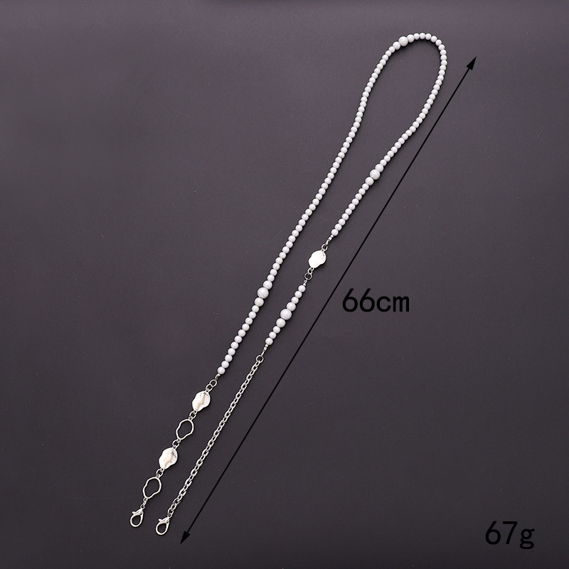 Einfacher Stil Bogenknoten Imitationsperle Perlen Kette Handykette display picture 1
