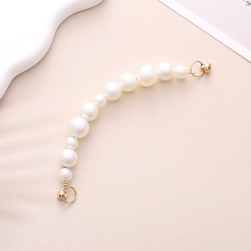 Simple Style Heart Shape Bow Knot Imitation Pearl Beaded Plating Inlay Rhinestones Mobile Phone Chain display picture 5
