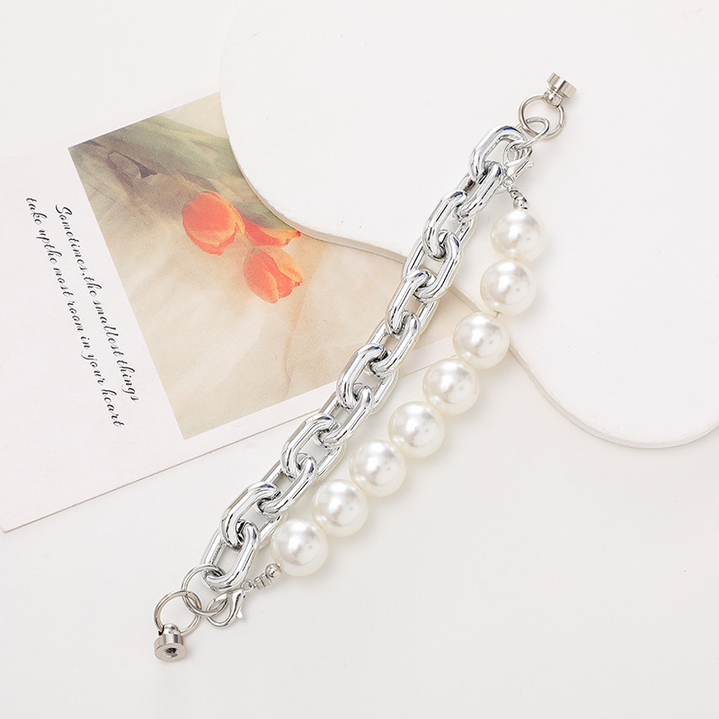 Elegant Flower Arylic Pearl Chain Mobile Phone Chain display picture 7