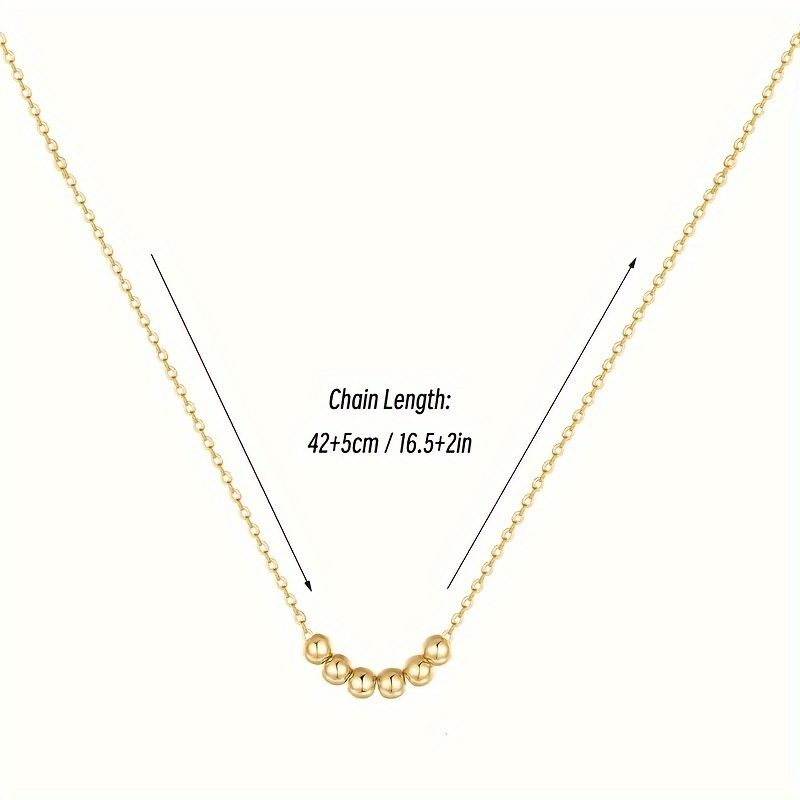 Stainless Steel 16K Gold Plated Retro Streetwear Solid Color Necklace display picture 3