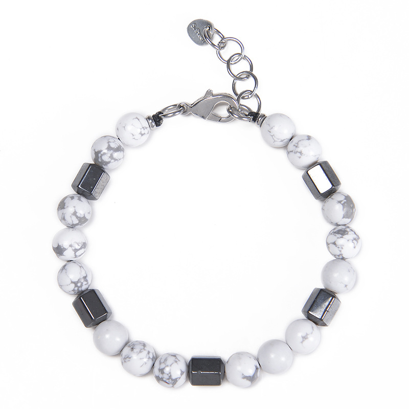 Stainless Steel Natural Stone Elegant Vacation Gem Beaded Bracelets display picture 8