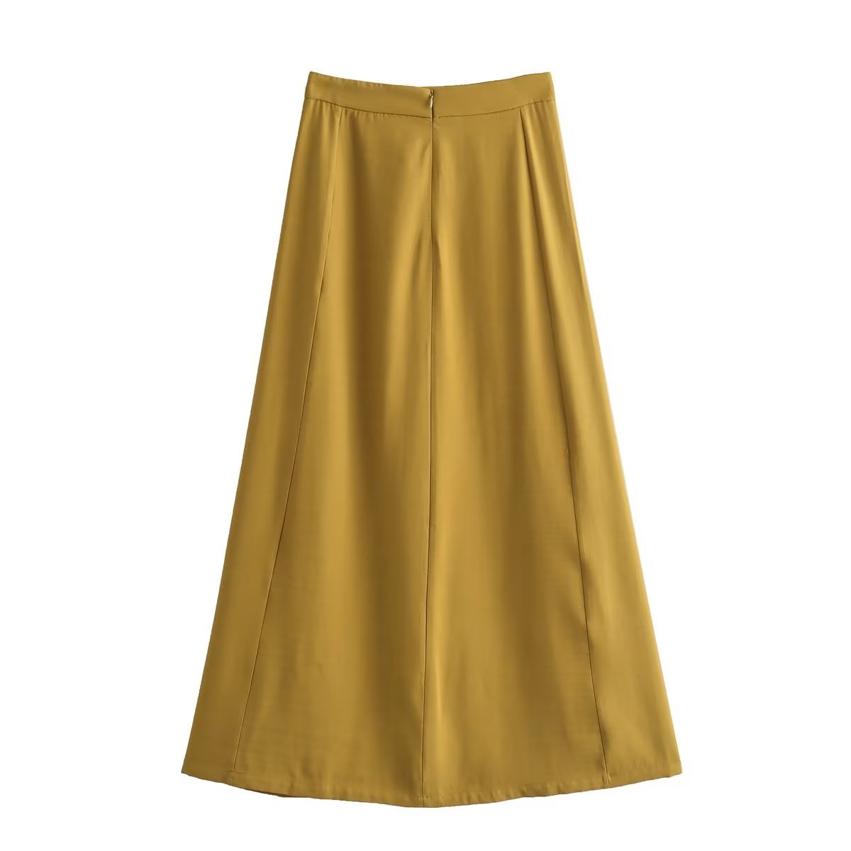 Daily Women's Vintage Style Solid Color Polyester Pocket Skirt Sets Skirt Sets display picture 18