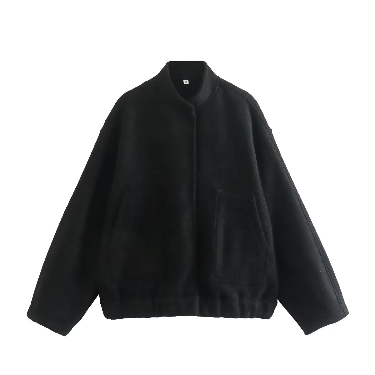 Women's British Style Solid Color Button Hidden Buckle Coat Casual Jacket display picture 1