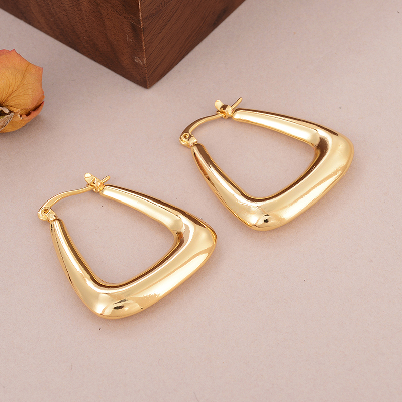 1 Pair Simple Style Classic Style Irregular Water Droplets Inlay Alloy Copper Pearl Ear Studs display picture 50