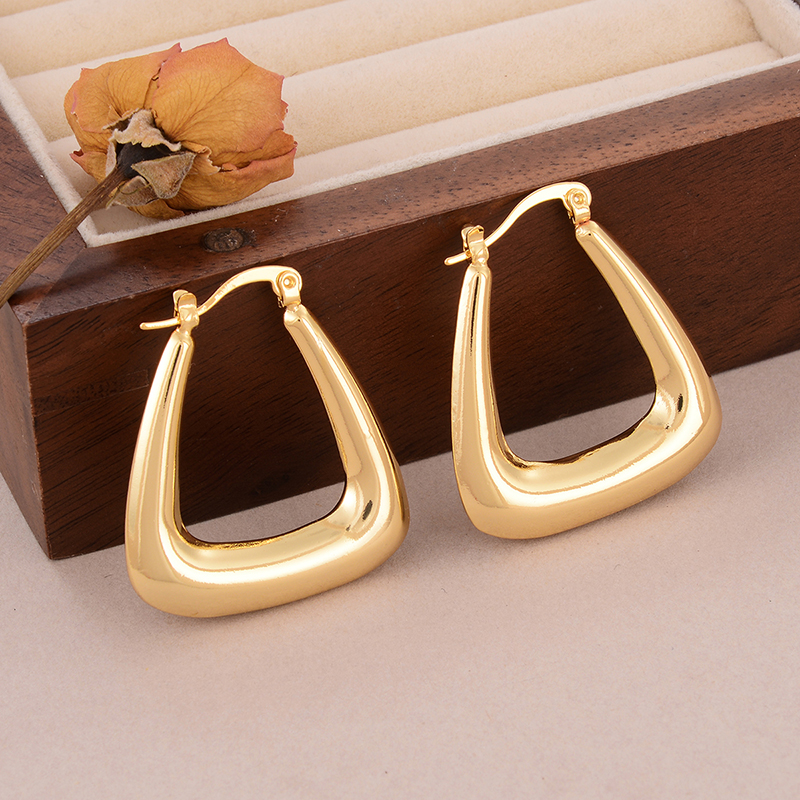 1 Pair Simple Style Classic Style Irregular Water Droplets Inlay Alloy Copper Pearl Ear Studs display picture 54