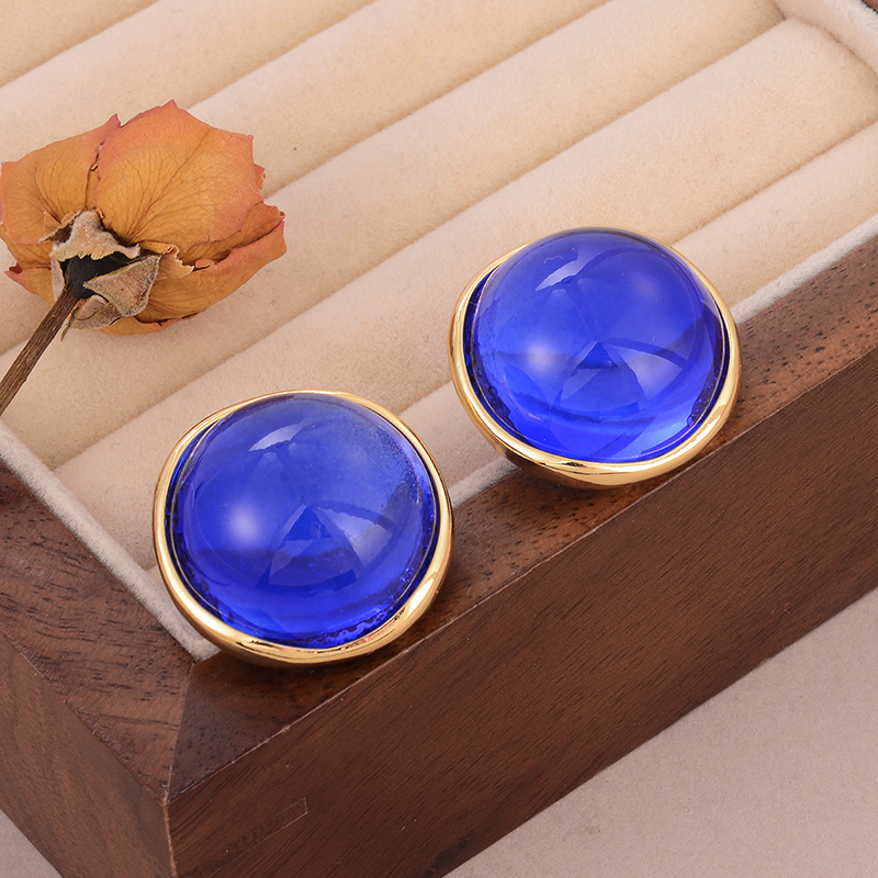 1 Pair Simple Style Classic Style Irregular Water Droplets Inlay Alloy Copper Pearl Ear Studs display picture 18