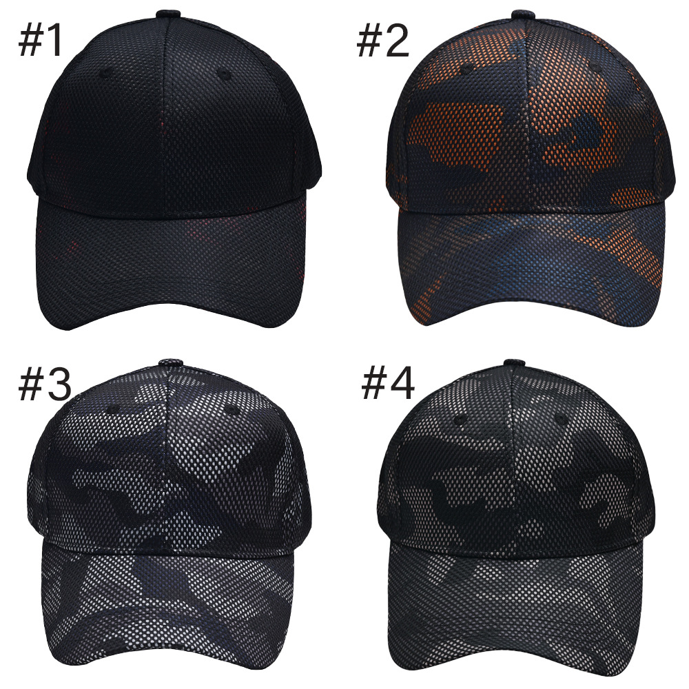 Unisex Simple Style Camouflage Curved Eaves Baseball Cap display picture 1