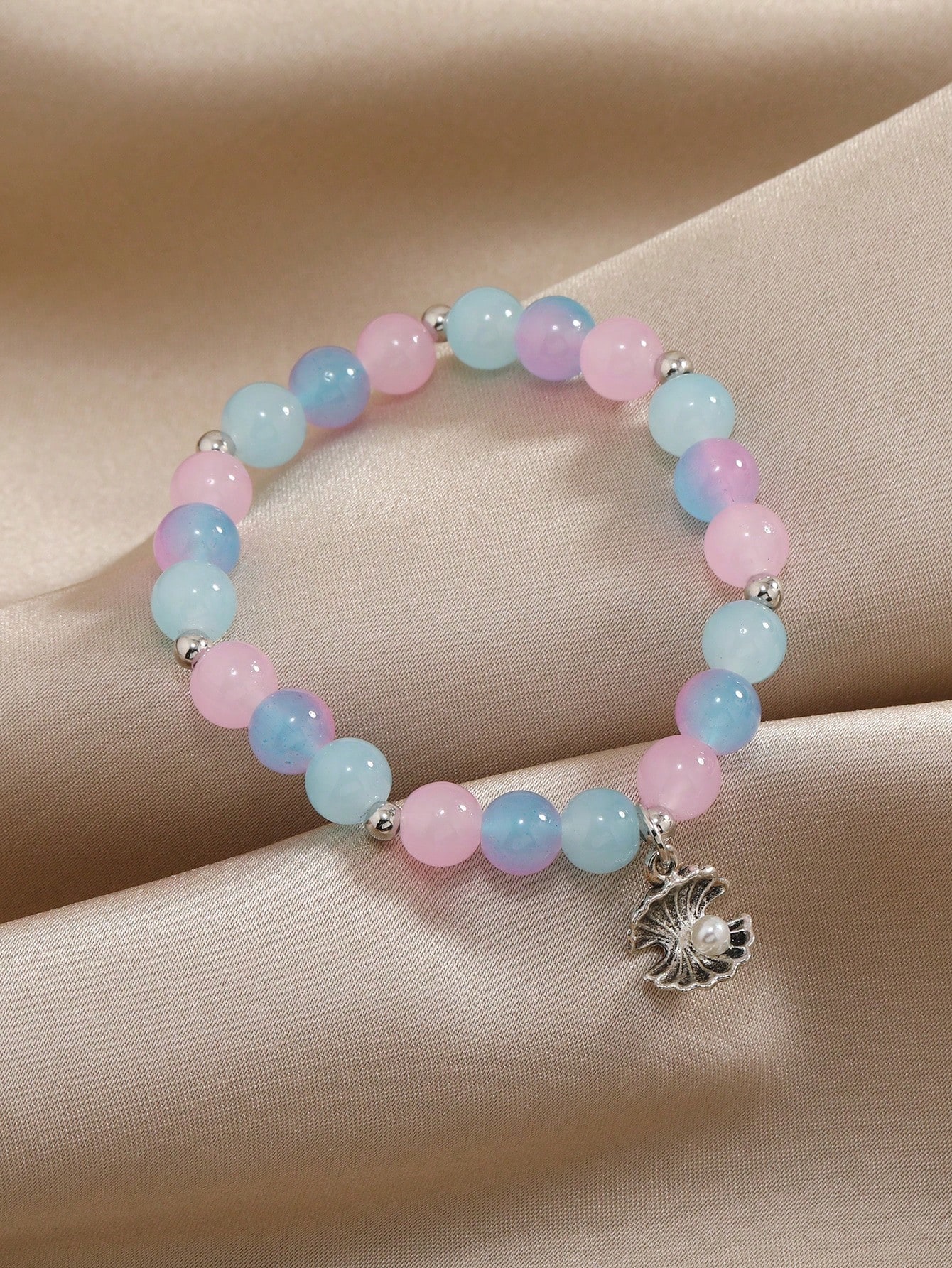Simple Style Classic Style Shell Glass Beaded Women's Bracelets display picture 4