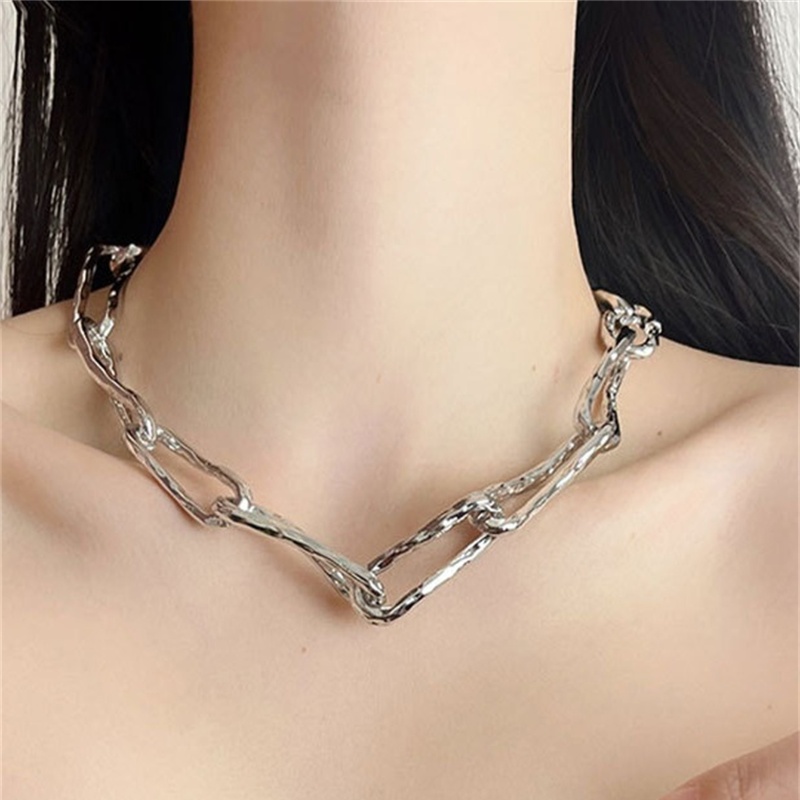 Hip-Hop Solid Color Alloy Unisex Choker display picture 4