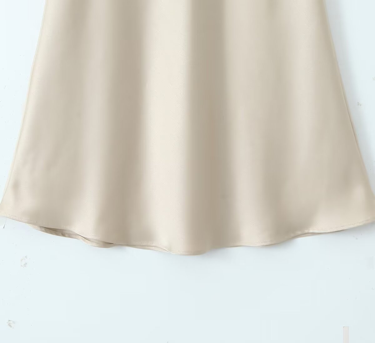 L'Été Style Simple Couleur Unie Polyester Robe Mi-Longue Jupes display picture 8