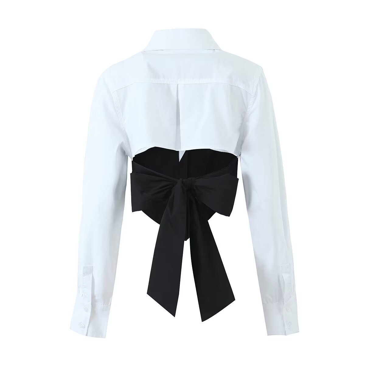 Women's Blouse Long Sleeve Blouses Button Elegant Color Block display picture 2