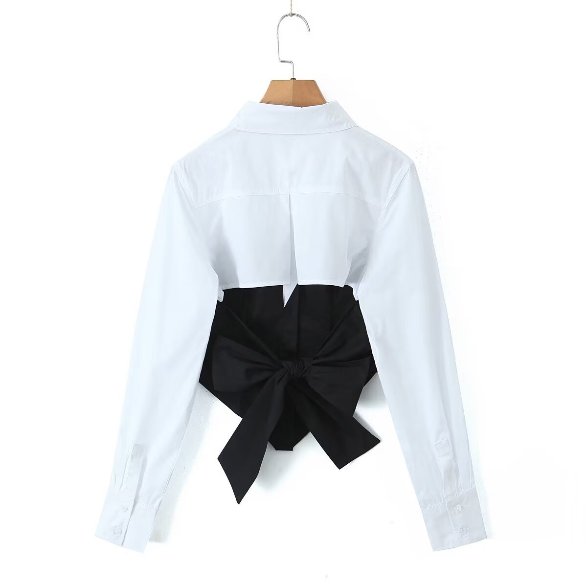 Women's Blouse Long Sleeve Blouses Button Elegant Color Block display picture 7