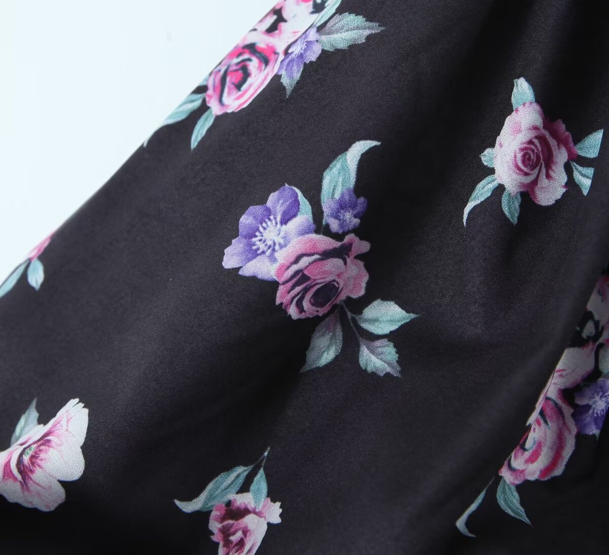 Daily Women's Pastoral Flower Polyester Zipper Skirt Sets Skirt Sets display picture 20