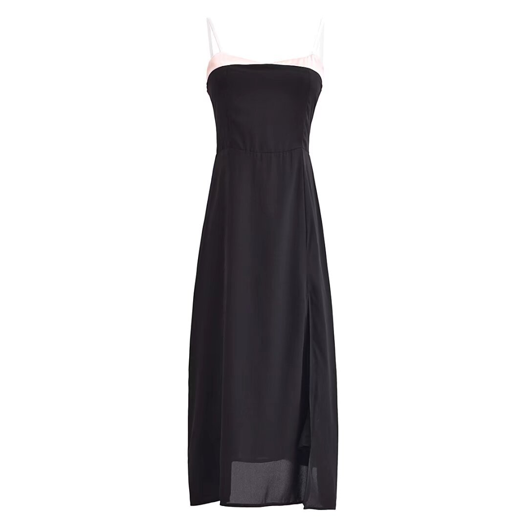 Women's Strap Dress Sexy Strap Zipper Sleeveless Solid Color Maxi Long Dress Daily display picture 4