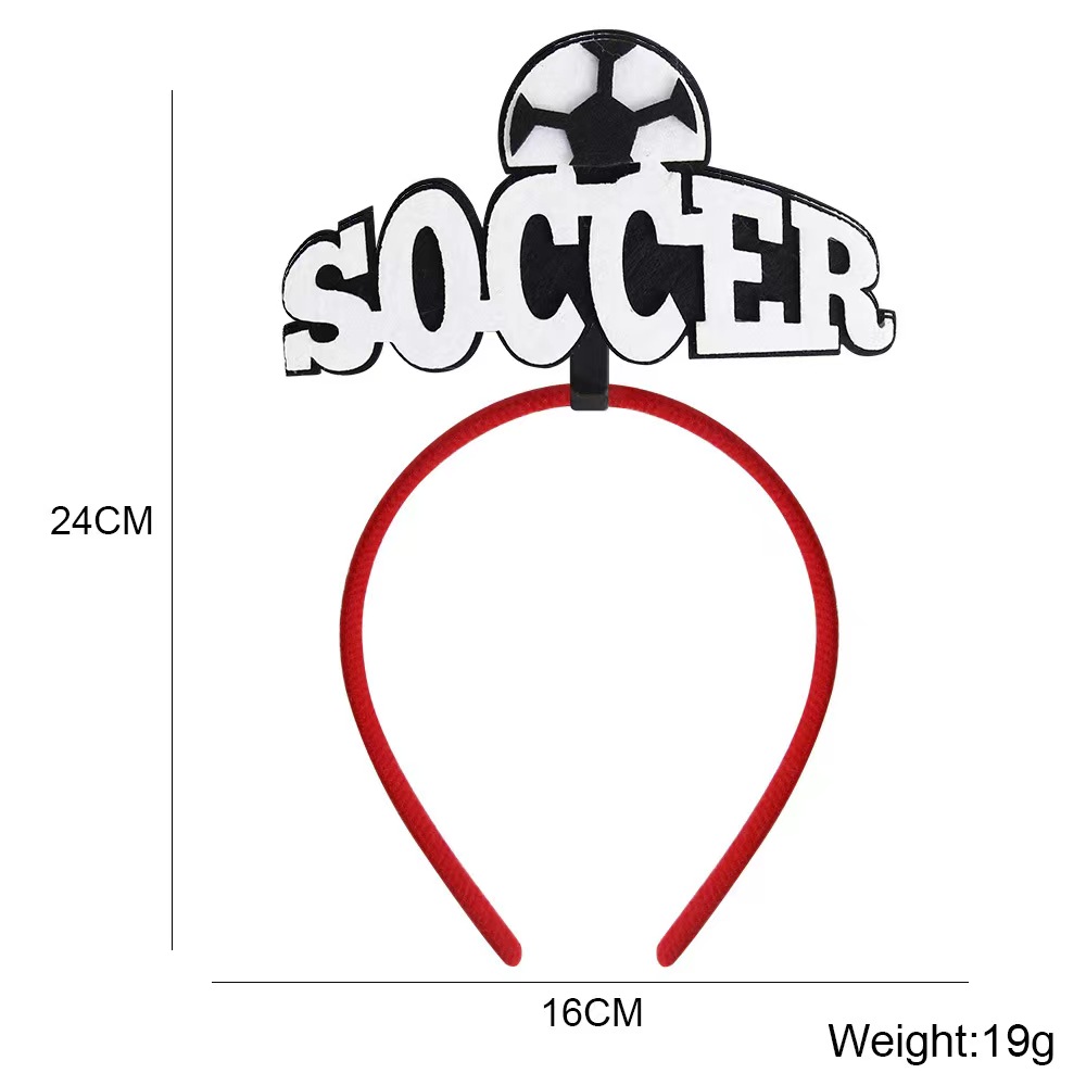 Football World Cup Letter Football Plastic Party Carnival Photography Props Decorative Props display picture 13