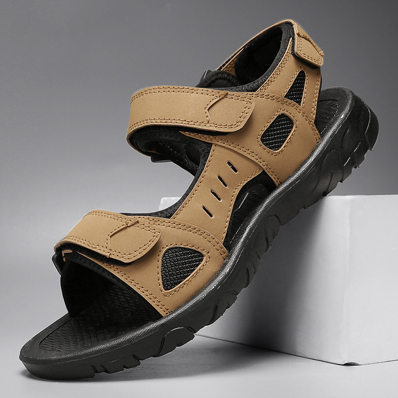 Men's Casual Geometric Open Toe Beach Sandals display picture 9
