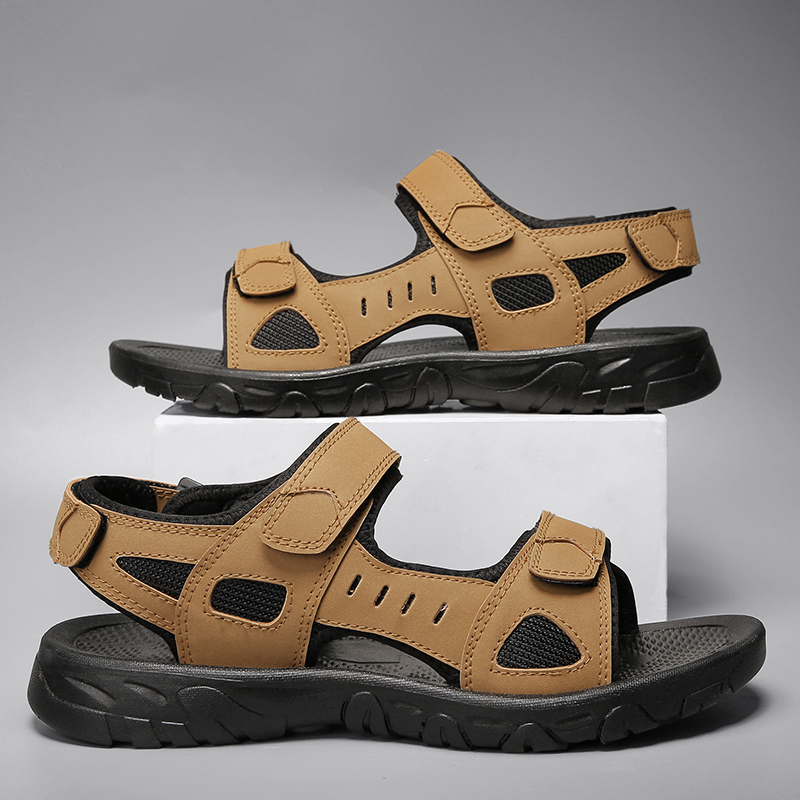 Men's Casual Geometric Open Toe Beach Sandals display picture 10