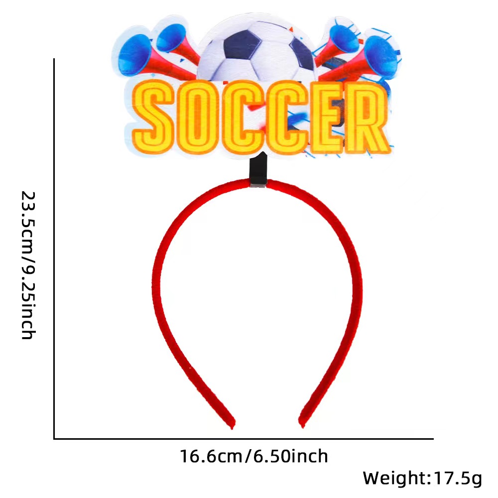 Football World Cup Letter Football Plastic Party Carnival Photography Props Decorative Props display picture 2