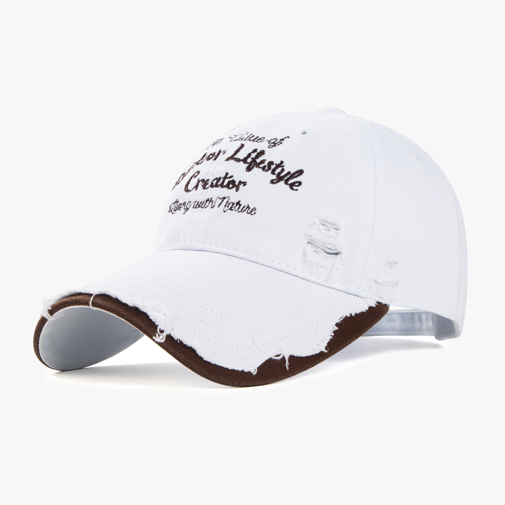 Unisex Casual Embroidery Retro Embroidery Curved Eaves Baseball Cap display picture 2