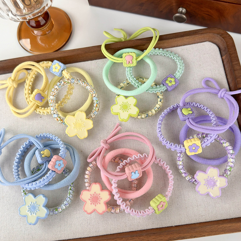 Women's Cute Sweet Flower Rubber Band Hair Tie display picture 5