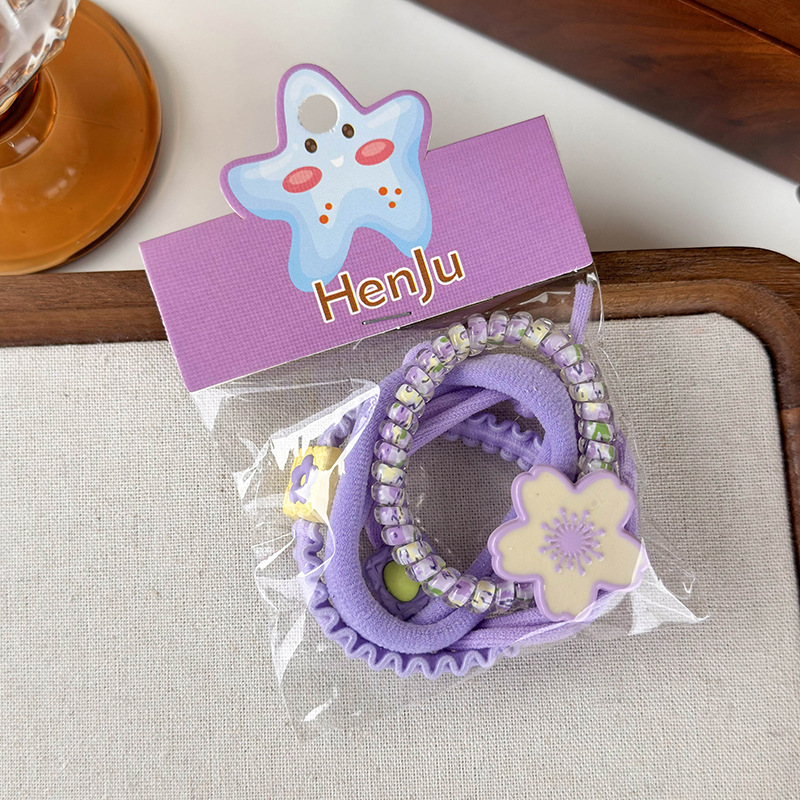 Women's Cute Sweet Flower Rubber Band Hair Tie display picture 2